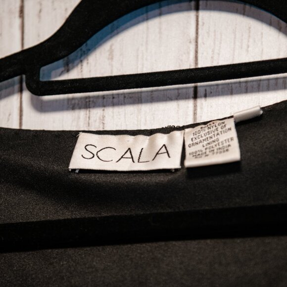 Rare Sparkly Black Art Deco Beaded Tunic - Picture 7 of 7